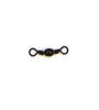 Eagle Claw Swivel-Black Barrel 12ct/12pk Size 7