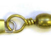Eagle Claw Swivel-Brass Snap 12ct/12pk Size 12