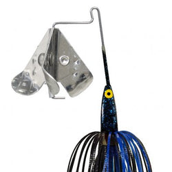 Strike King Tri Wing Mini Buzz 1/8oz Black/Blue