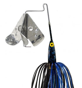 Strike King Tri Wing Mini Buzz 1/8oz Black/Blue