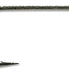 Mustad Jig Hook 60-Round Black 50ct Size 5/0