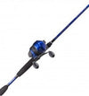 Zebco Custom-Z Spincast Combo Blue 10lb 6' 2pc