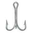 Mustad Treble Hook Nickle 25ct Size 4