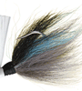 Booyah Bucktail Jig 1/8 White Aqua Shad