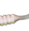 Slider Pan Fish Grub 1" 20ct Pearl