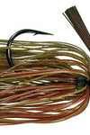 Strike King Hack Attack Jig 1/2oz Green Pumpkin Craw