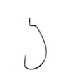 Eagle Claw Lazer Worm Hook Wide Gap PBlack 6ct Size 2/0