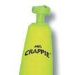 Betts Mr.Crappie Snappers Wgt 2" Cigar 2ct Yellow/Green