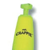 Betts Mr.Crappie Snappers Wgt 2" Cigar 2ct Yellow/Green