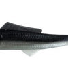 Big Bite Minnow Shad Tail 2.5" 10ct Pearl/Black Back