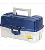 Plano 2-Tray Tackle Box Blue Metallic/Off White