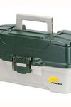 Plano 3-Tray Tackle Box Dk.Green Met./Off White