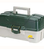 Plano 3-Tray Tackle Box Dk.Green Met./Off White