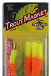 Leland Trout Magnet 1/64oz 9ct Orange/Chartreuse