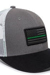 Outdoor Cap Mesh Military Flag