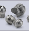 Bullet Weight Removeable Split Shot Value Pack Bag 20ct Size 5