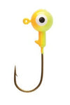 Eagle Claw Jig Head 1/8 10ct Orange/Chart