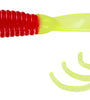 Big Bite Triple Tip Grub 2" 10ct Red/Chartreuse