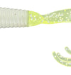 Big Bite Triple Tip Grub 2" 10ct White/Chartreuse Shiner