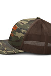 Boat Launch USA Orange Mud Boat-Camouflage Trucker Hat