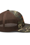 Boat Launch USA Orange Mud Boat-Camouflage Trucker Hat