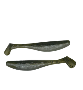 Cast N' Pull 4 Inch Paddle Tail Swim Bait - 8 Pack