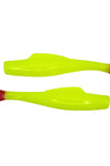 Red Tail Swimbait - Chartreuse and Red Tail - 3-1/4 Inch - 6pk